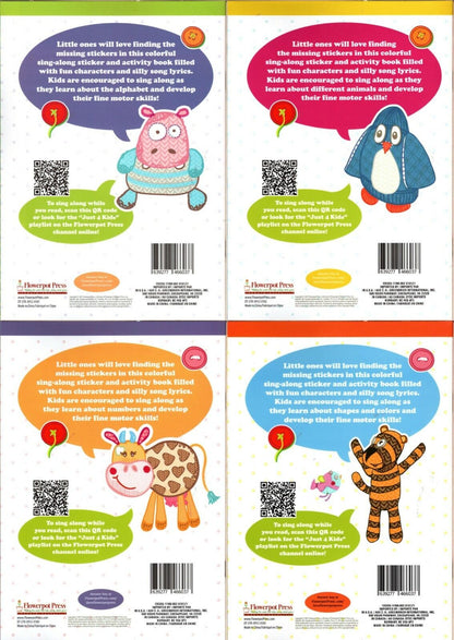 Stick-to Learning A Sing-A Long - Shapes & Color, Animals, Numbers, Letters