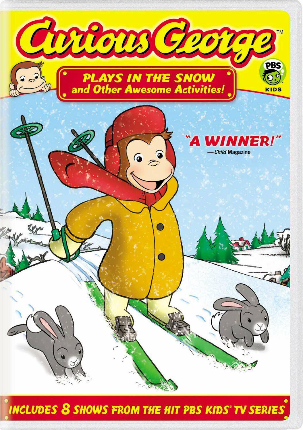 Curious George: Plays in the Snow and Other Awesome Activities! (DVD)