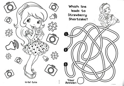 Strawberry Shortcake - Big Fun Book to Color - I Love Soccer