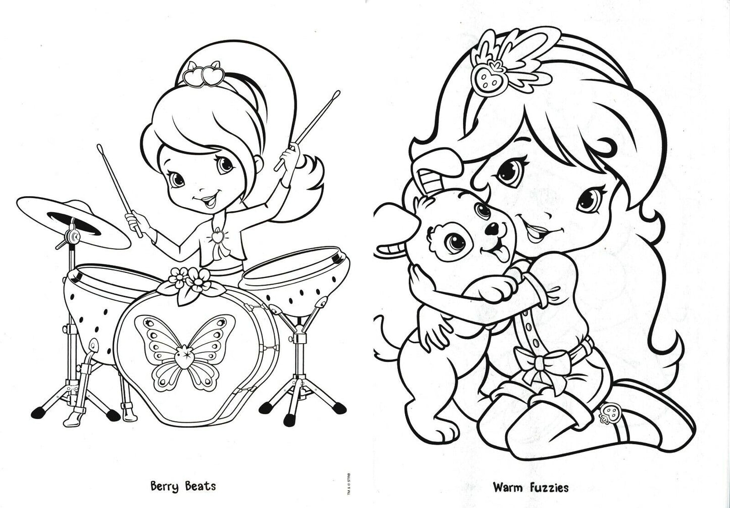 Strawberry Shortcake - Big Fun Book to Color - I Love Soccer