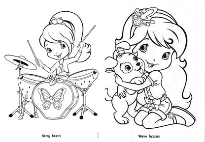 Strawberry Shortcake - Big Fun Book to Color - I Love Soccer