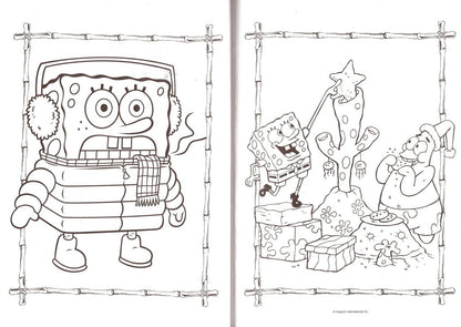 SpongeBob - Christmas Edition Holiday - Jumbo Coloring & Activity Book