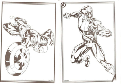 Marvel Avengers - Edition Holiday - Coloring & Activity Book + Award Stickers