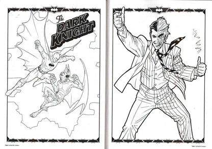 Jumbo Coloring & Activity Book Includes Bookmarks on back cover. - Batman