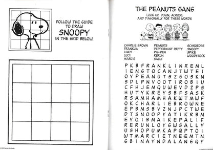Christmas Edition Holiday - Peanuts - Coloring & Activity Book with Stickers