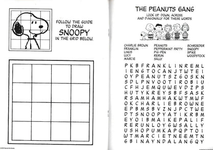 Christmas Edition Holiday - Peanuts - Coloring & Activity Book with Stickers