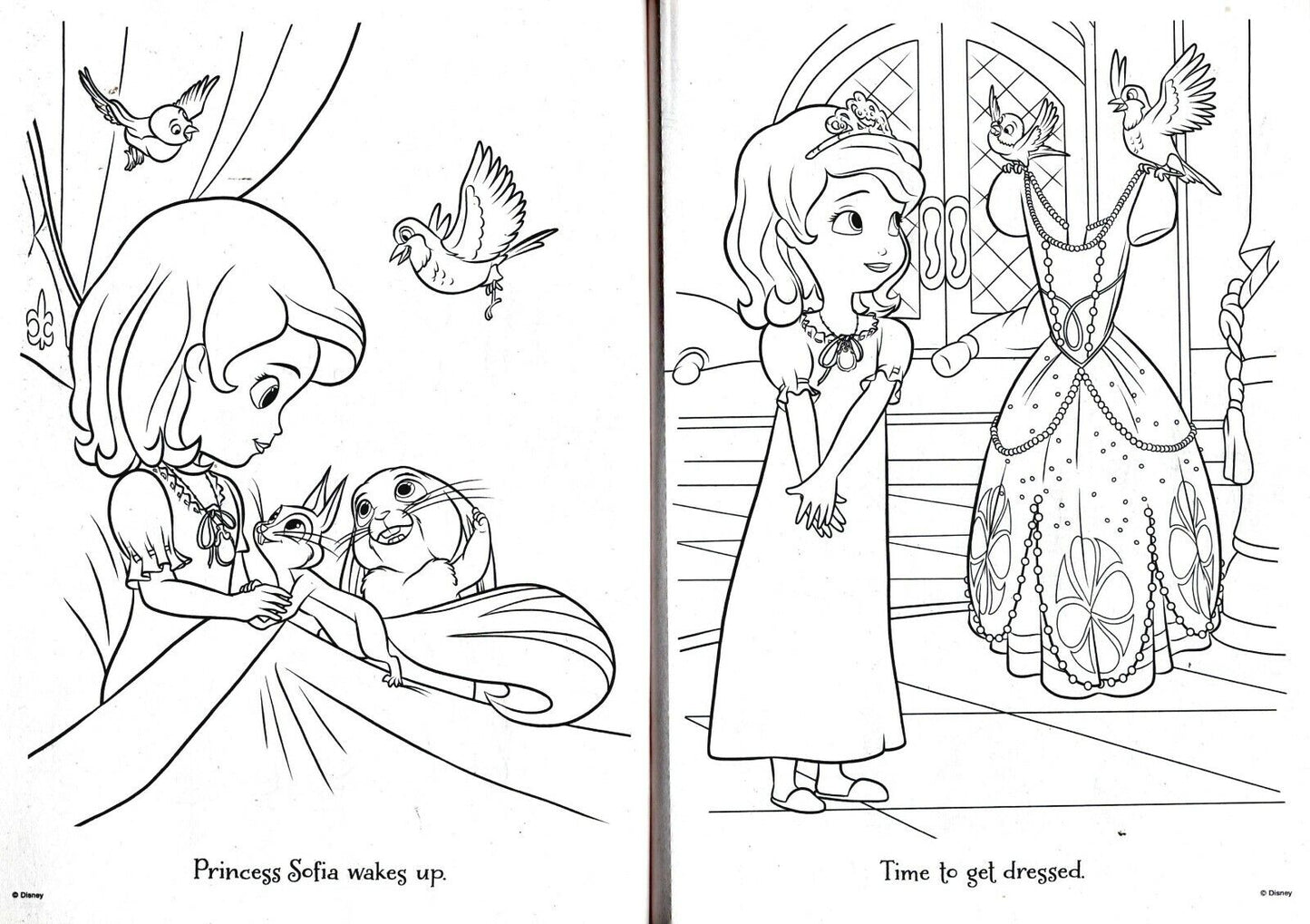 Jumbo Coloring & Activity Book - Sofia the First Magic is Everywhere + Stikers