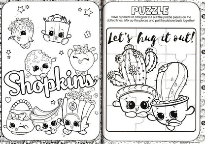 Shopkins - Jumbo Coloring & Activity Book