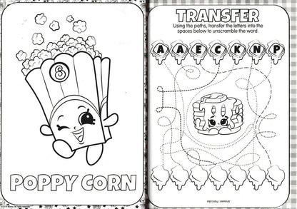 Shopkins - Jumbo Coloring & Activity Book