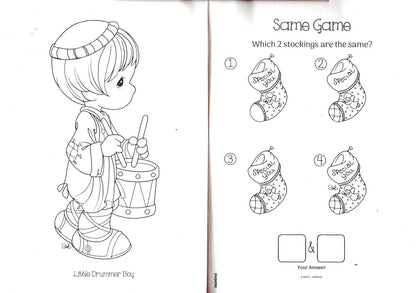 Colortivity - Christmas Holiday - Coloring and Activity Book ~ FA-La-La-La