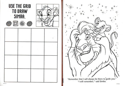 Disney Aladdin - Coloring & Activity Book - Three Wishes + Award Stickers