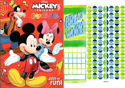 Disney Mickey and Friends - Join the Fun! - Coloring & Activity 360 pg.Stickers