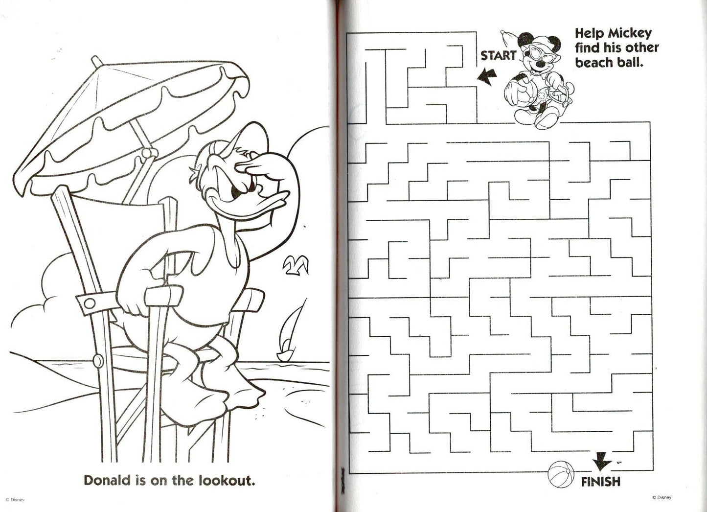 Disney Mickey and Friends - Join the Fun! - Coloring & Activity 360 pg.Stickers