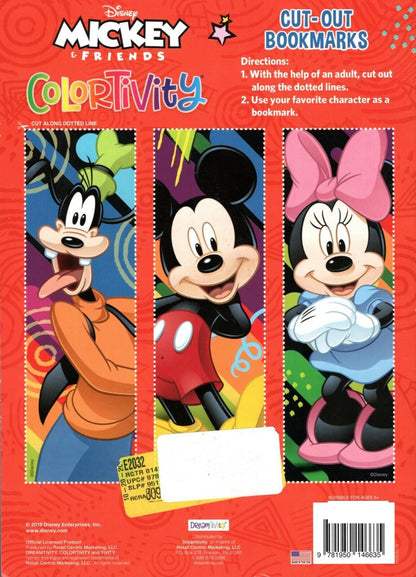 Disney Mickey and Friends - Join the Fun! - Coloring & Activity 360 pg.Stickers