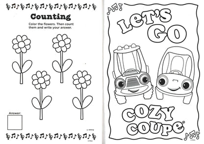 Little Tikes - Jumbo Coloring & Activity Book 80 pages + Award Stickers