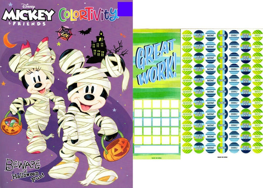 Disney Mickey & Friends - Beware Halloween Fun - Coloring & Activity Book