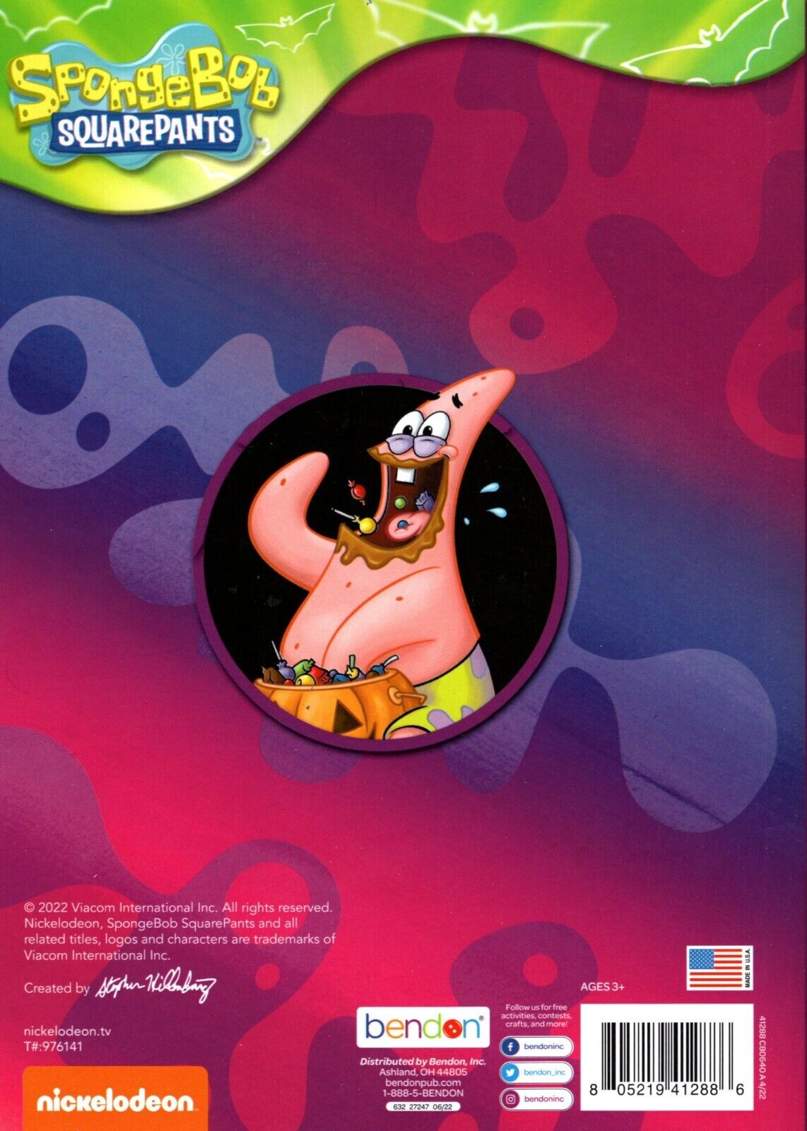 SpongeBob - Shiver Your Timbers - Jumbo Coloring & Activity Book + Award Sticker