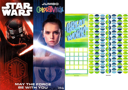 Star Wars - May The Force be With You - Coloring & Activity Book + Award Sticker