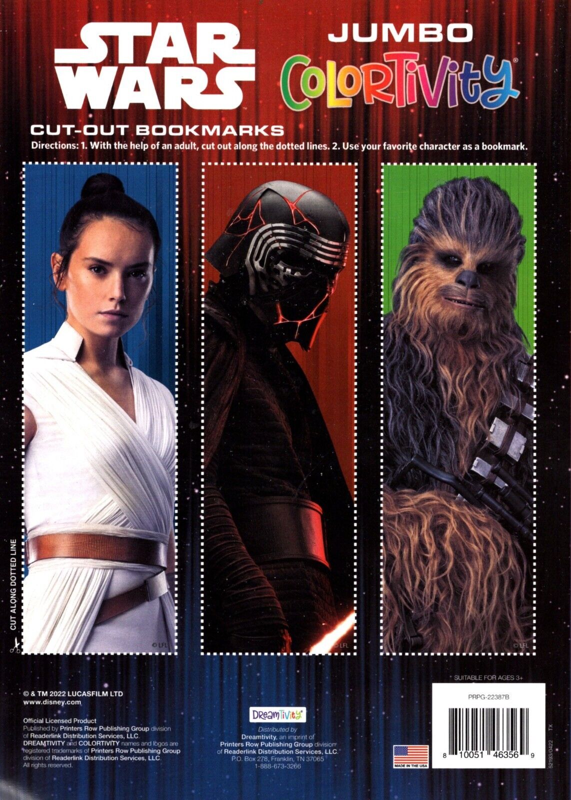 Star Wars - May The Force be With You - Coloring & Activity Book + Award Sticker