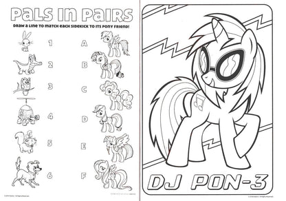 My Little Pony - Pony Pals - Gigantic Coloring & Activity Book + Award Stickers