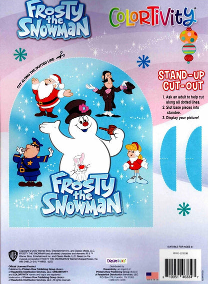 Frosty The Showman - Coloring and Activity Book ~ `Tis The Season to be Freezin