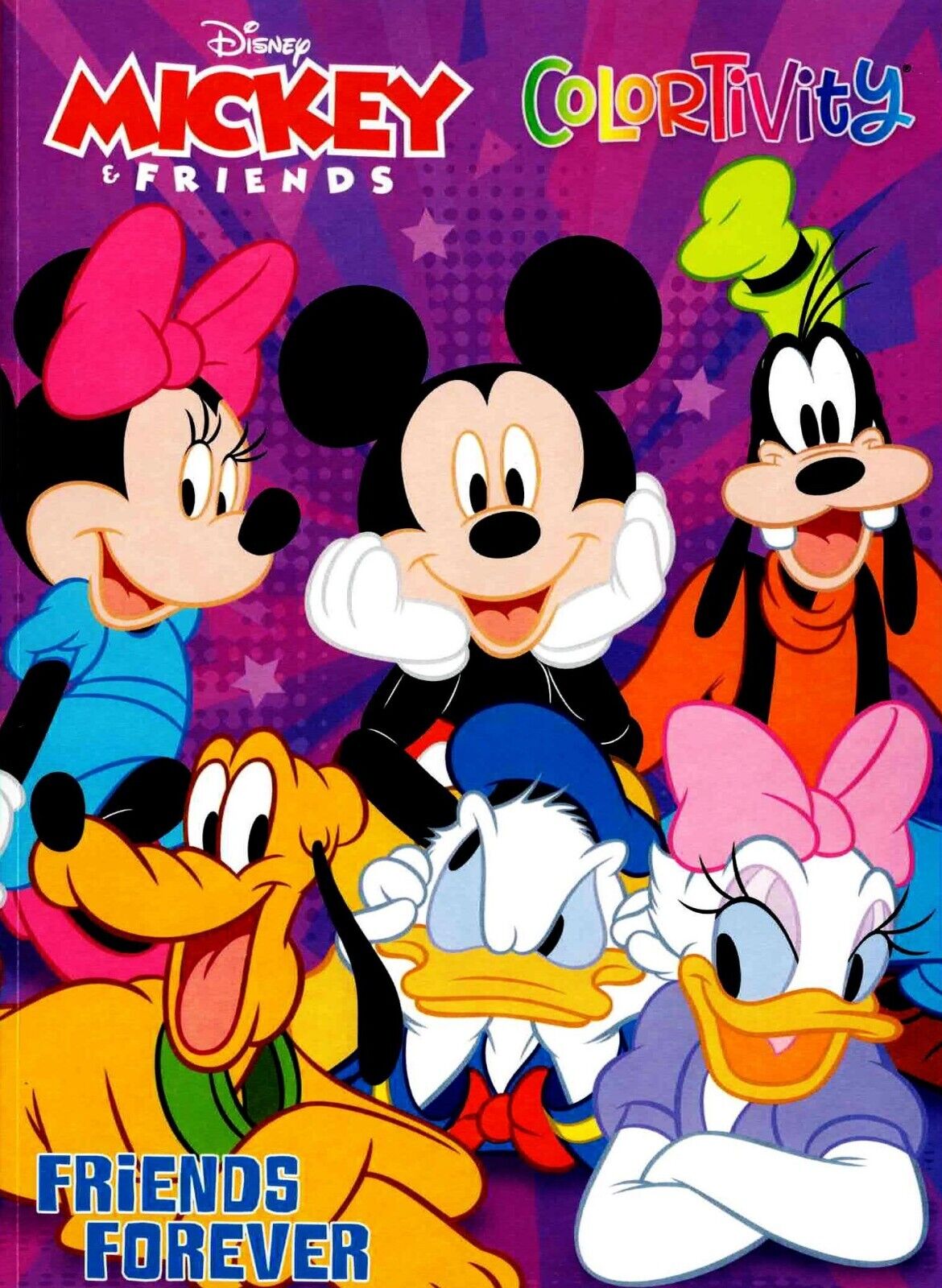 Colortivity - Disney Mickey Friends - Friends Forever - Coloring & Activity Book