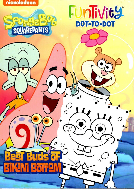 Spongebob SquarePants - Coloring & Activity Book - Best of Bikini Bottom