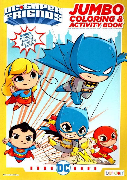 DC Super Friends - Jumbo Coloring & Activity Book v4