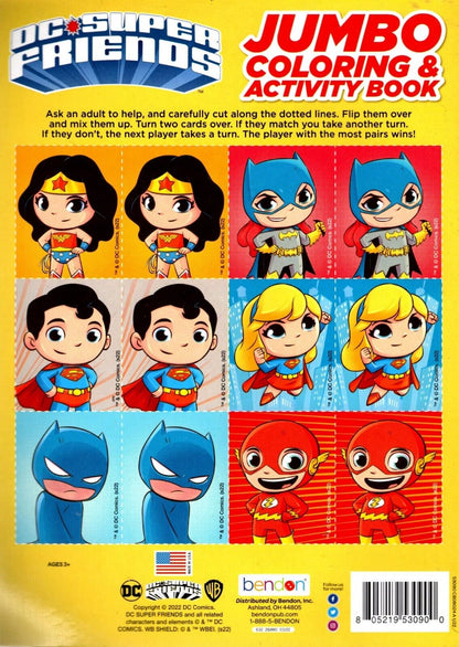 DC Super Friends - Jumbo Coloring & Activity Book v4