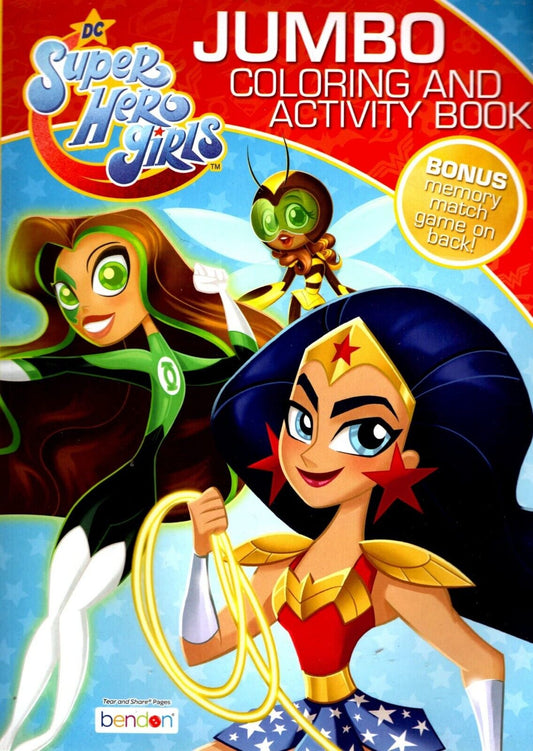 Super Hero - Jumbo Coloring & Activity Book v5