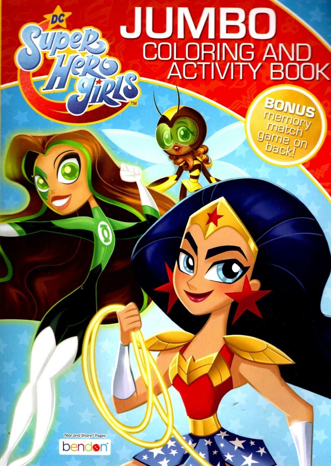 Super Hero - Jumbo Coloring & Activity Book v5