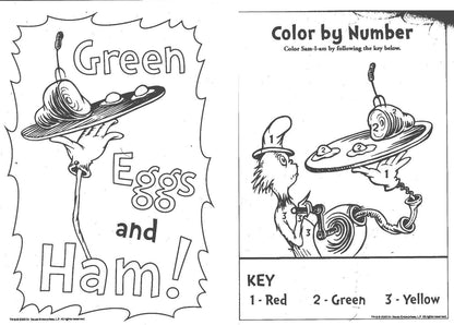Dr. Seuss - Coloring & Activity Book (Set of 4 Books)