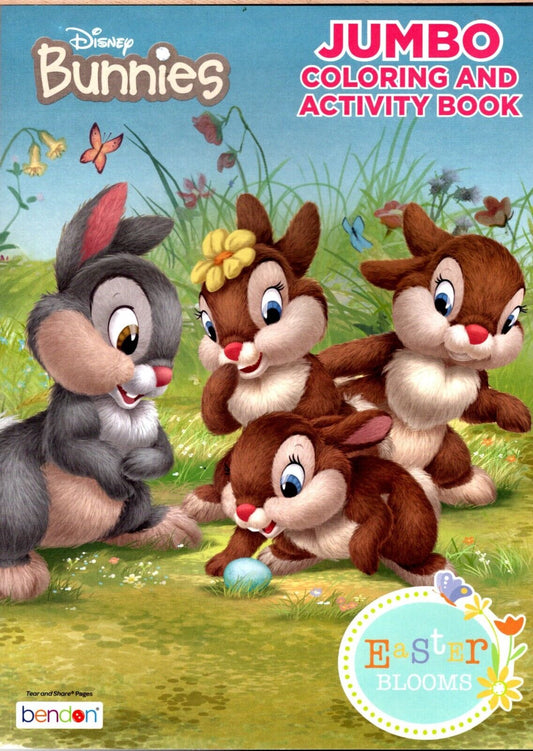 Disney Bannies - Jumbo Coloring & Activity Book - Easter Blooms