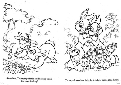 Disney Bannies - Jumbo Coloring & Activity Book - Hoppy Spring