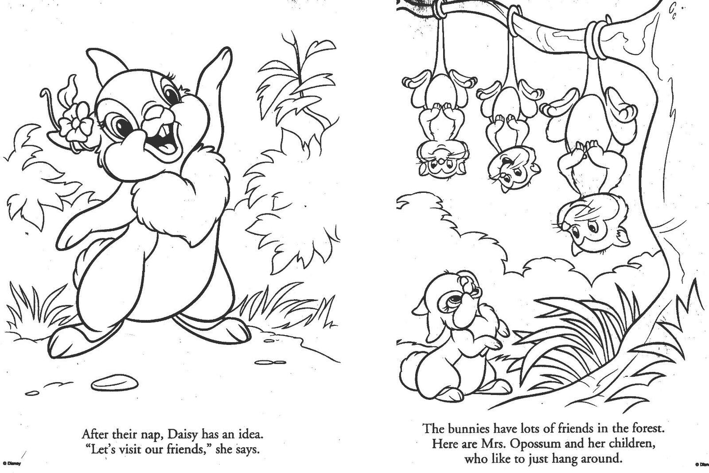 Disney Bannies - Jumbo Coloring & Activity Book - Hoppy Spring