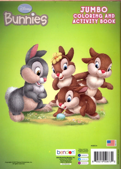 Disney Bannies - Jumbo Coloring & Activity Book - Hoppy Spring