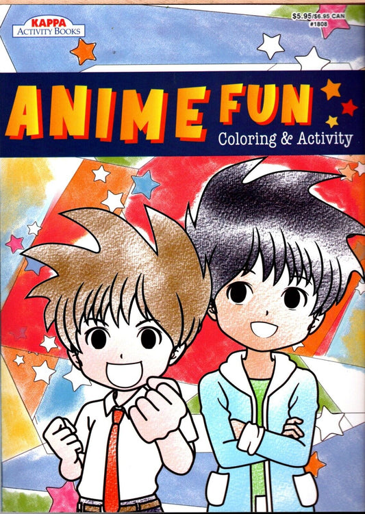 Anime Fun - Coloring & Activity Book v2
