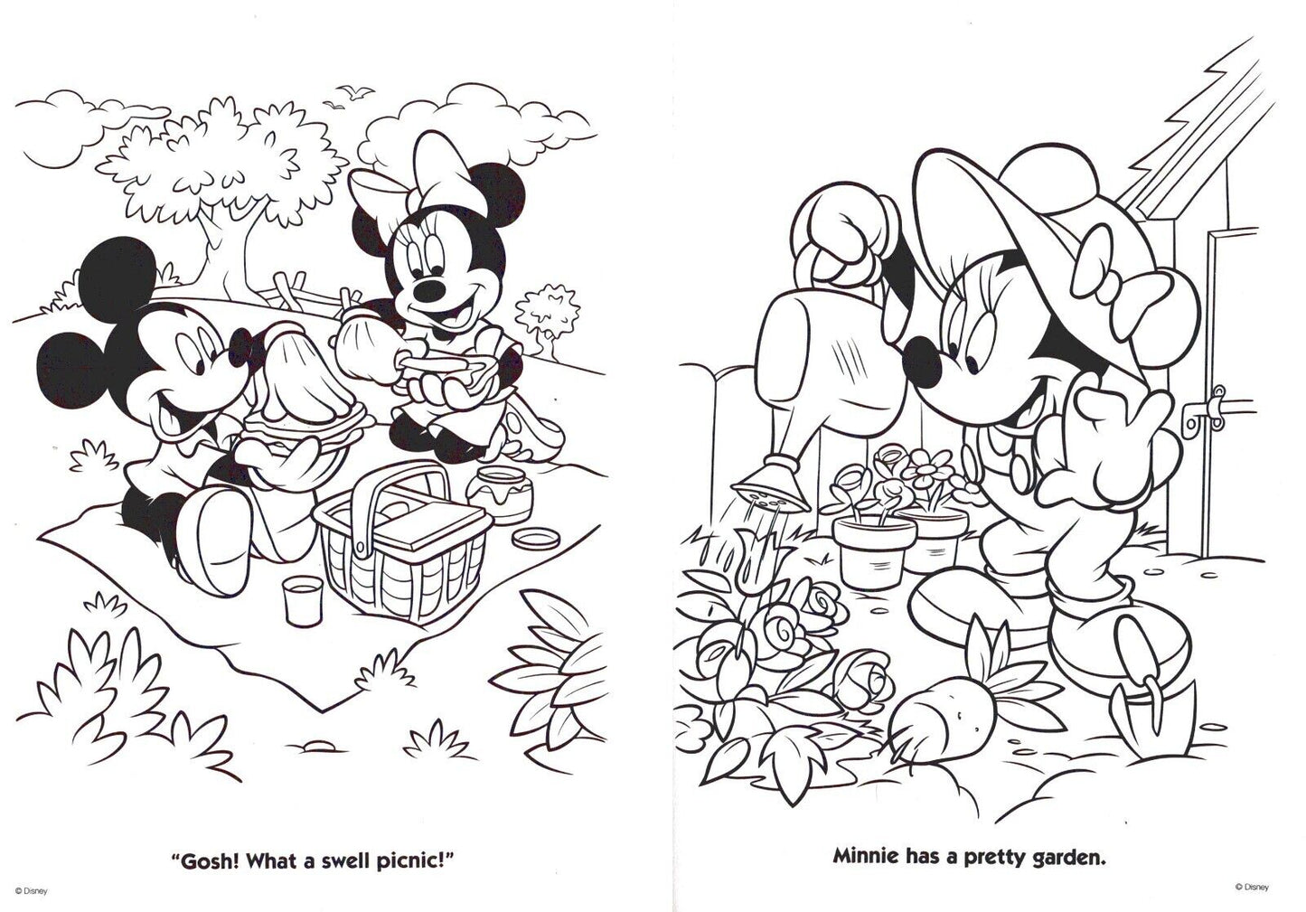 Mickey - Coloring & Activity Book - The Best of Friends & Fun with Friends Set