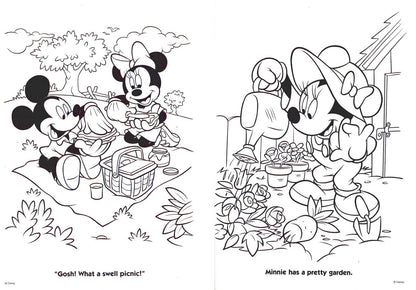 Mickey - Coloring & Activity Book - The Best of Friends & Fun with Friends Set