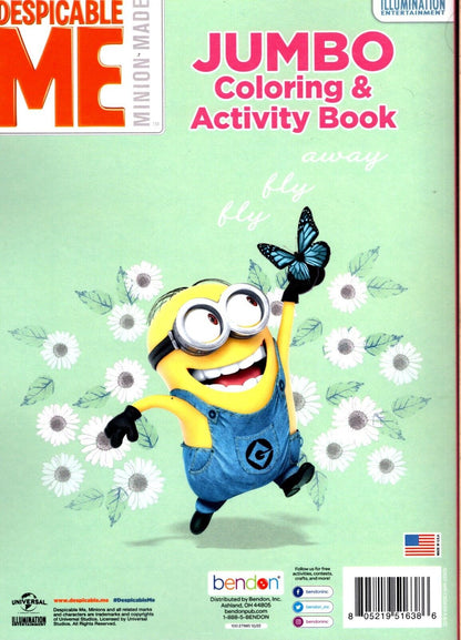 Despicable Me - Jumbo Coloring & Activity Book