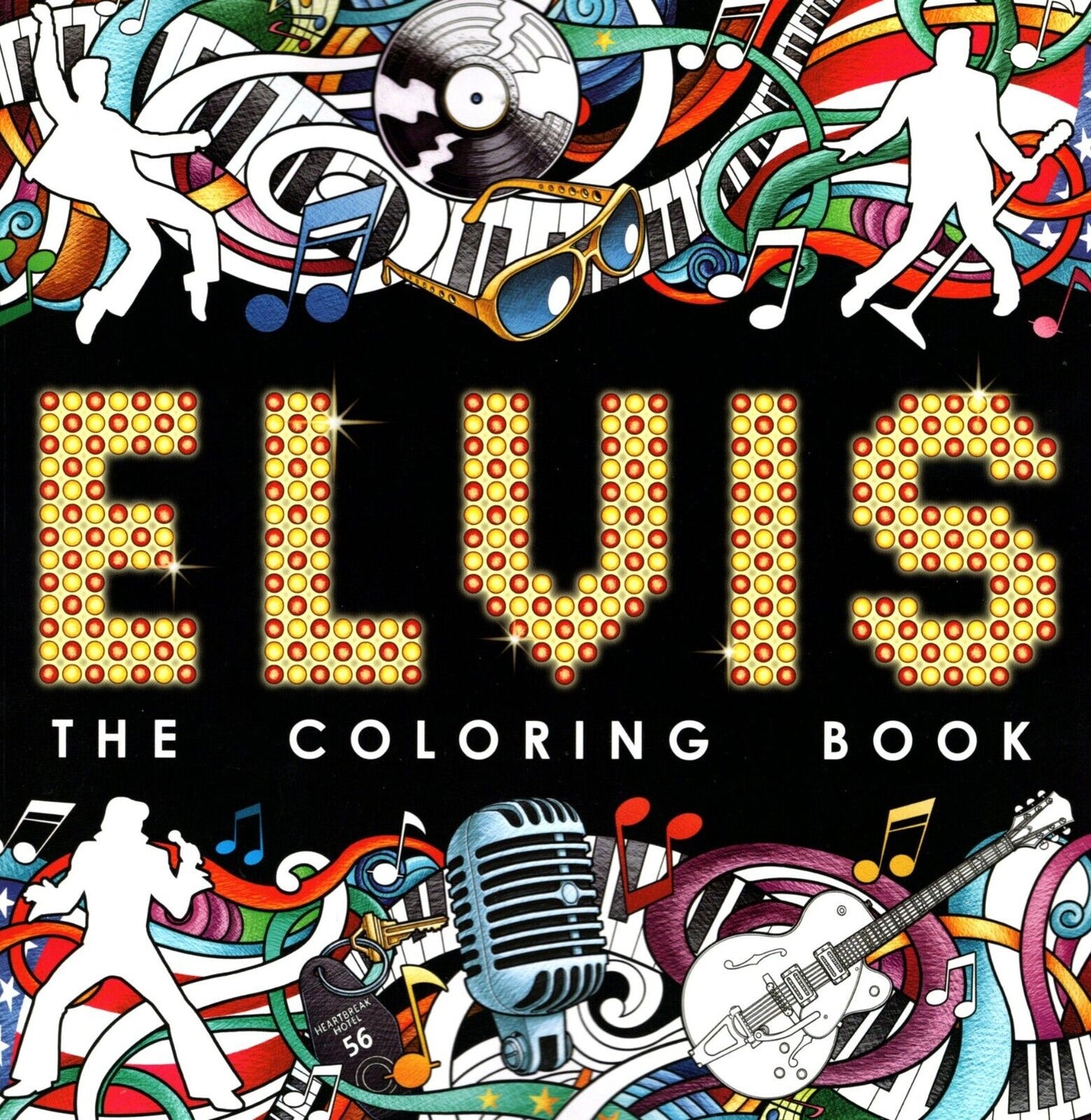 Elvis - The Coloring Book for Adults
