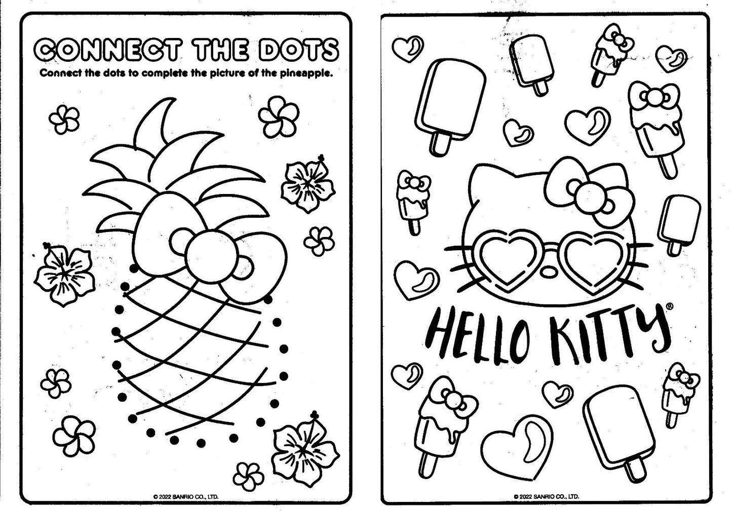 Hello Kitty - Jumbo Coloring & Activity Book