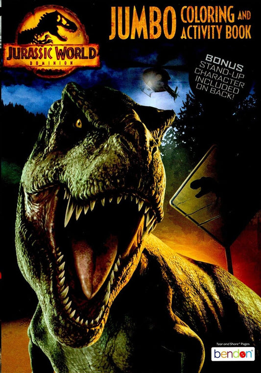Jurassic World - Jumbo Coloring & Activity Book v2