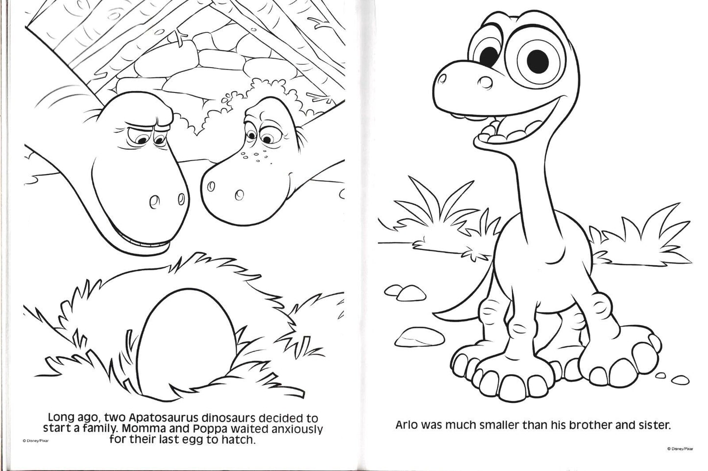 The Good Dinosaur - Coloring & Activity Book - Color and Play