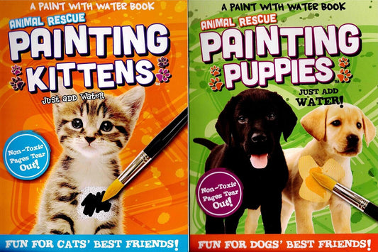A Paint with Water - Kittens and Painting Puppies - Just Add Water v5