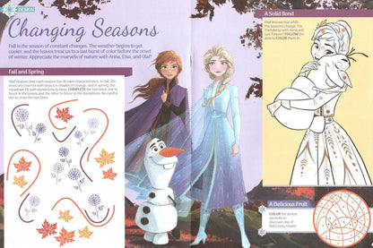 Disney Frozen - The Official Magazine - Coloring & Activity Book vol.1-2