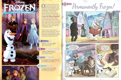 Disney Frozen - The Official Magazine - Coloring & Activity Book vol.1-2