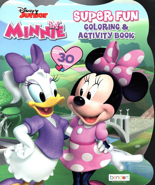 Minnie - Super Fun - Coloring & Activity Book