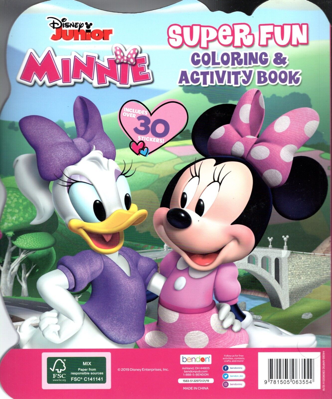 Minnie - Super Fun - Coloring & Activity Book