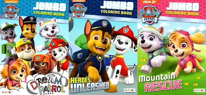 Nickelodeon Paw Patrol - Jumbo Coloring & Activity Book (Set of 3)